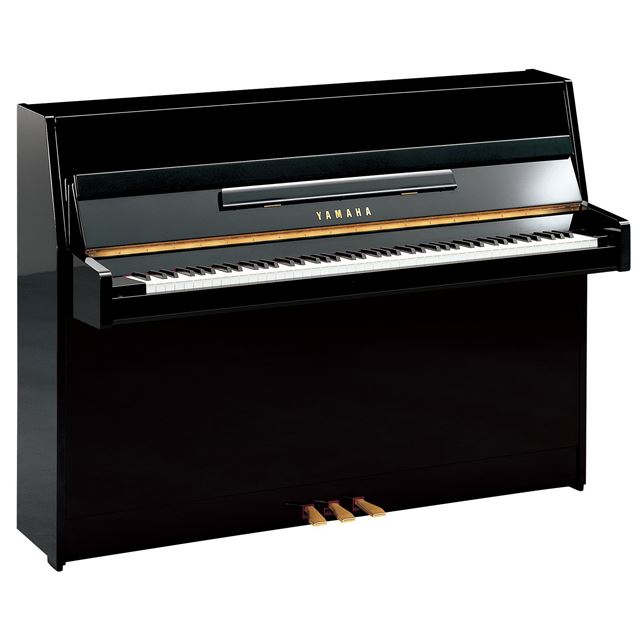 JU109 109cm(3'7") Short Upright (silent) digital/acoustic piano(midi piano)w/cover - black